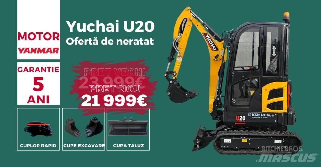 Yuchai U20 Mini excavators < 7t (Mini diggers)
