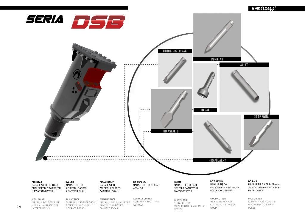  DEMOQ DSB200 Hammers / Breakers