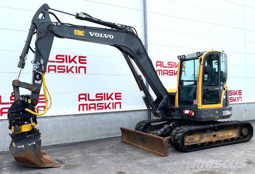Volvo ECR 88 Mini excavators  7t - 12t
