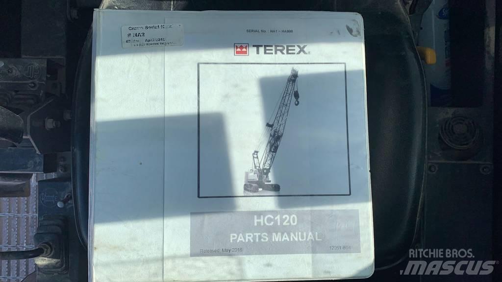 Terex HC 120 Track mounted cranes