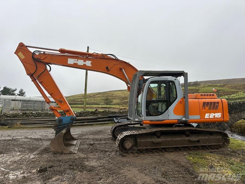 Fiat-Kobelco E215 Crawler excavators