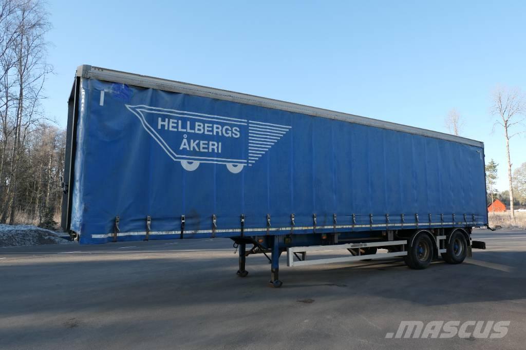 Montracon C2a Curtain sider semi-trailers