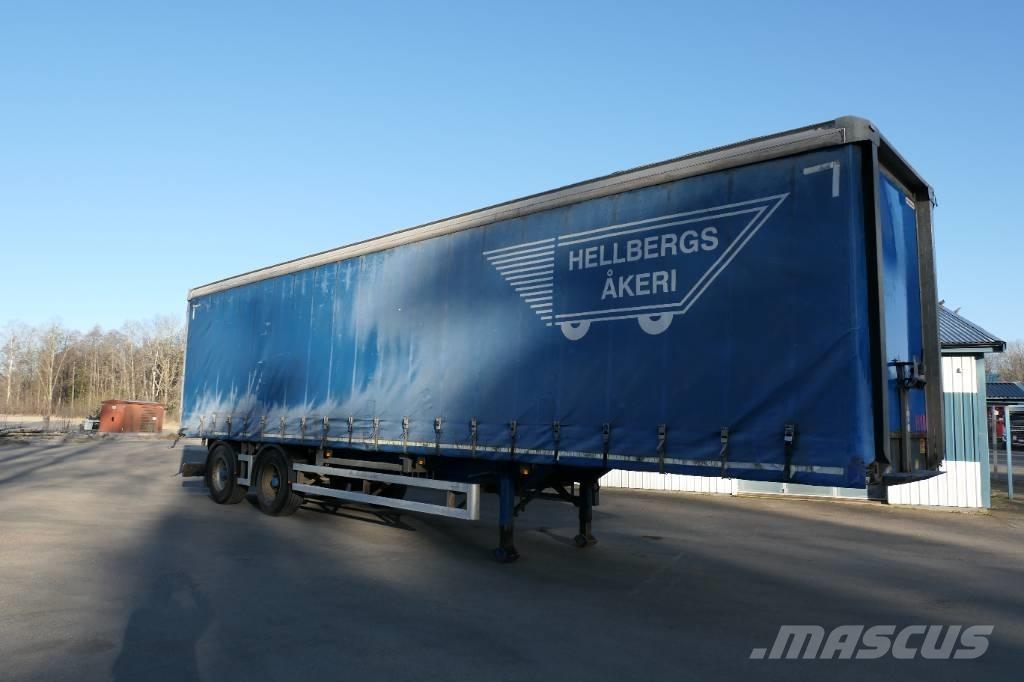 Montracon C2a Curtain sider semi-trailers