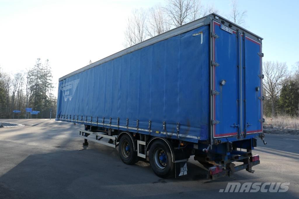 Montracon C2a Curtain sider semi-trailers