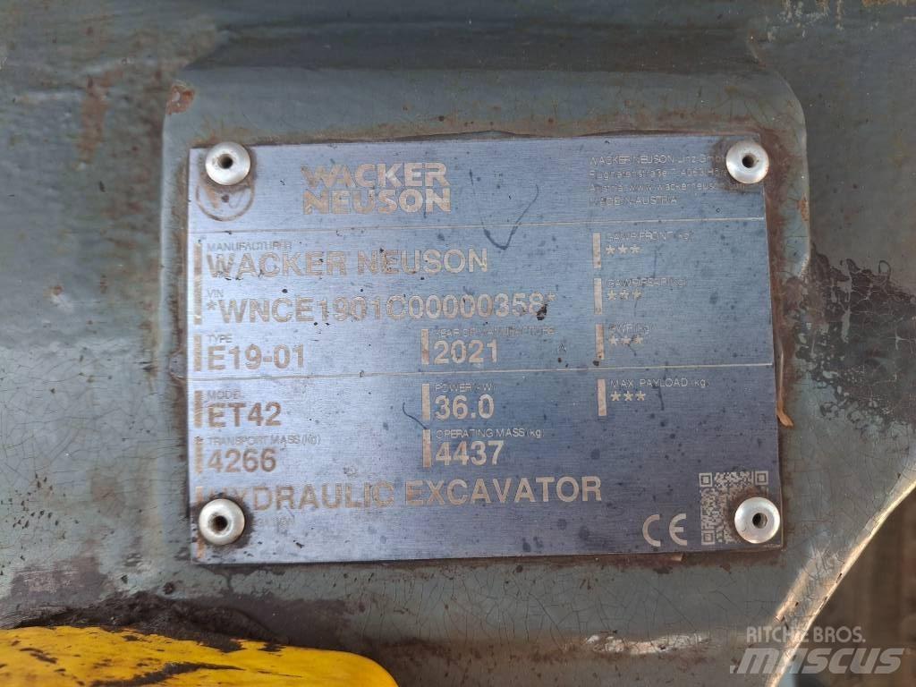 Wacker Neuson ET42 Crawler excavators