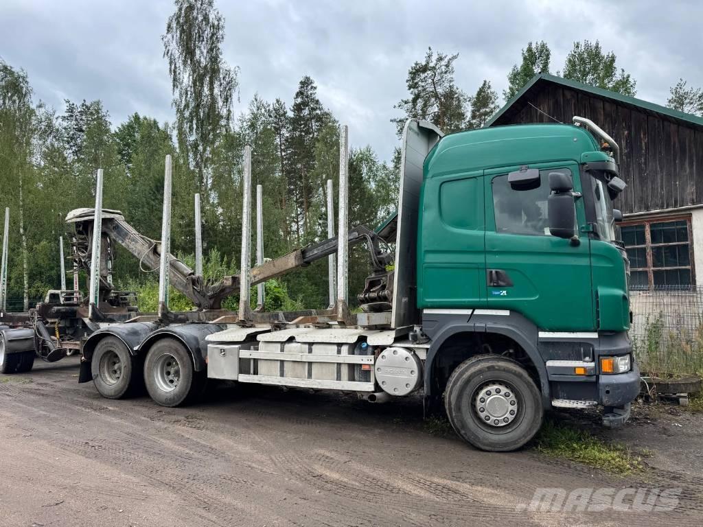 Scania R 500 Timber trucks