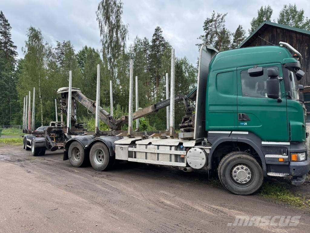 Scania R 500 Timber trucks