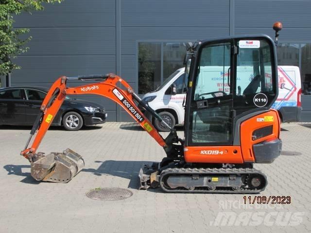 Kubota KX 019-4 Mini excavators < 7t (Mini diggers)