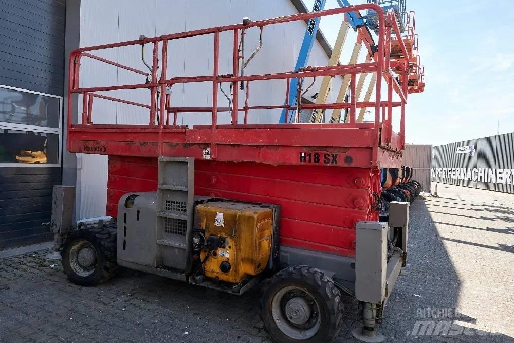 Haulotte H18SX Scissor lifts