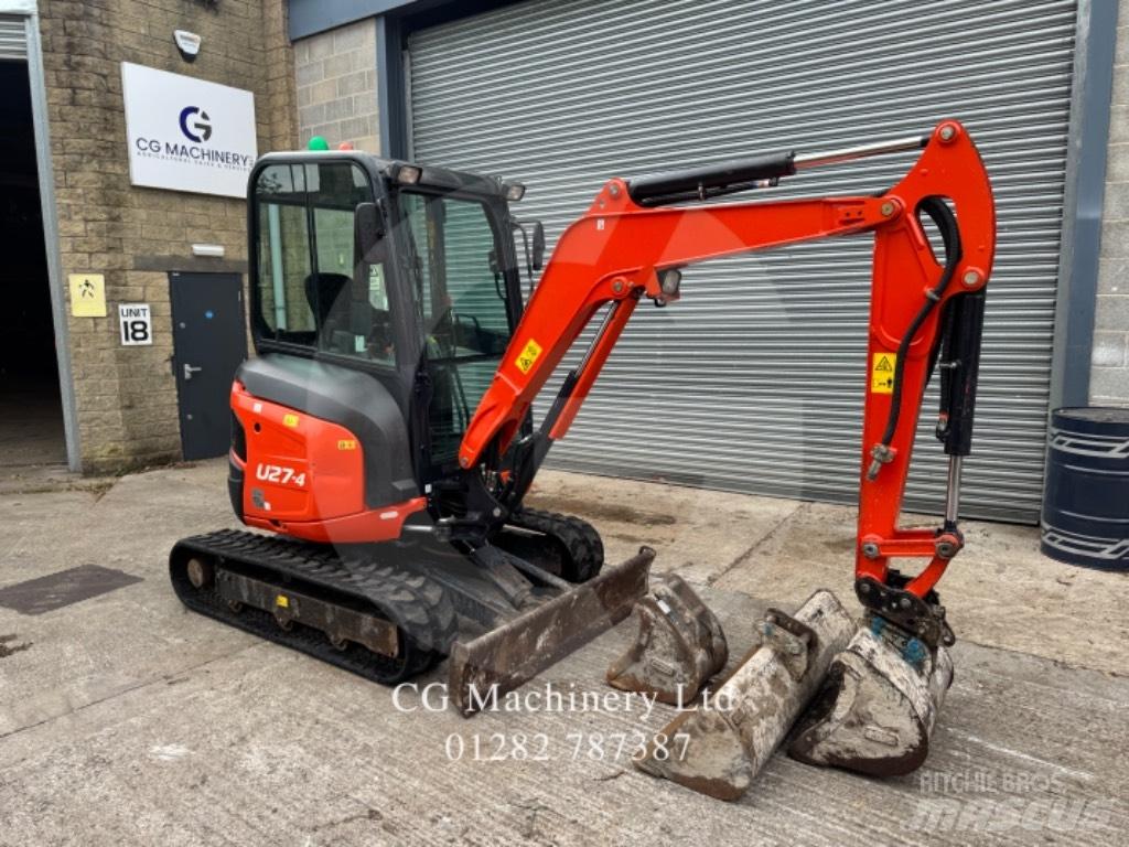 Kubota U 27-4 Mini excavators < 7t (Mini diggers)