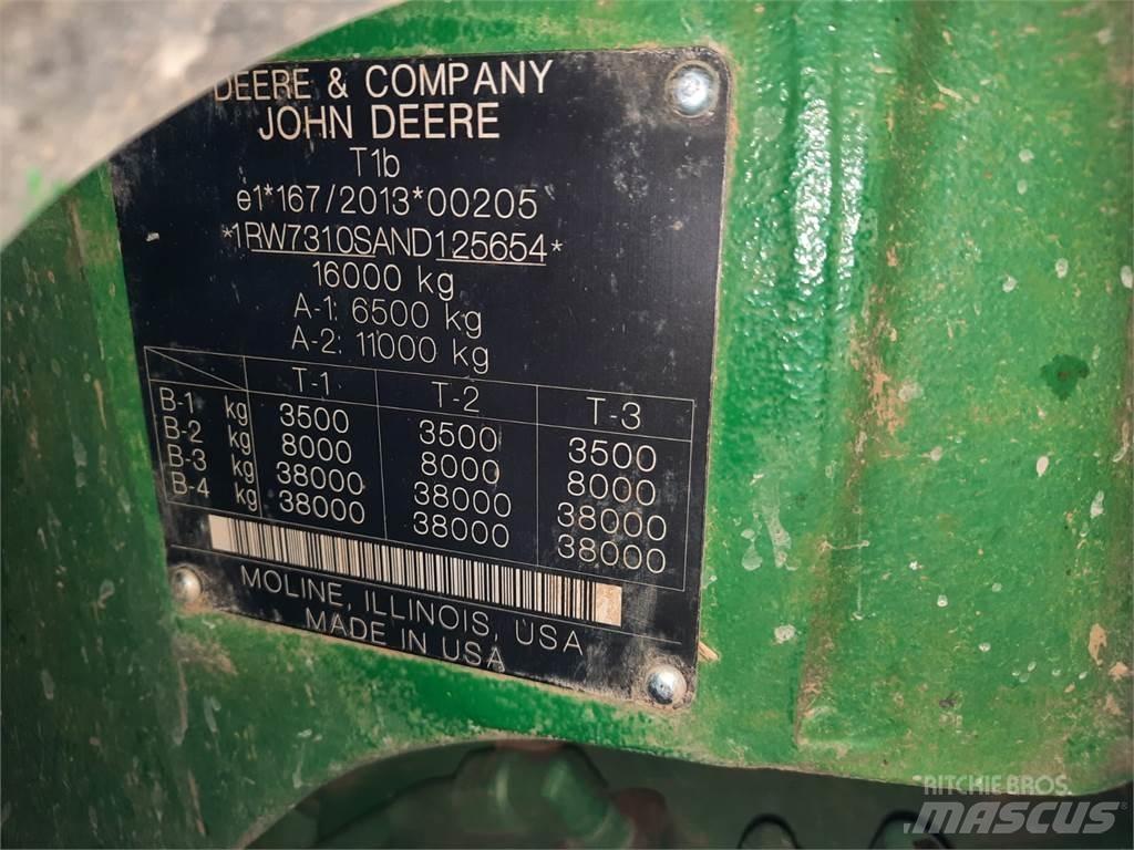 John Deere 7r310 Tractors