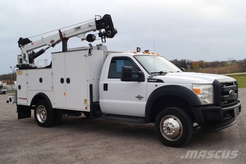 Ford F 550 XL SD Track mounted cranes