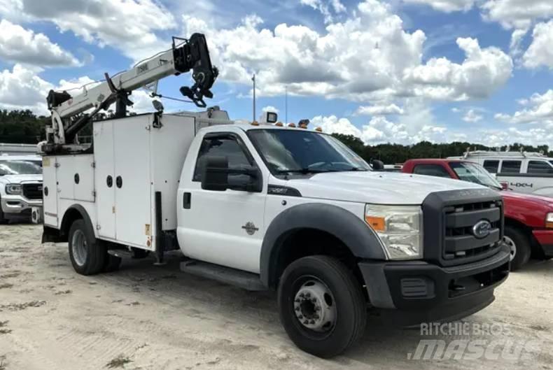 Ford F 550 XL SD Track mounted cranes