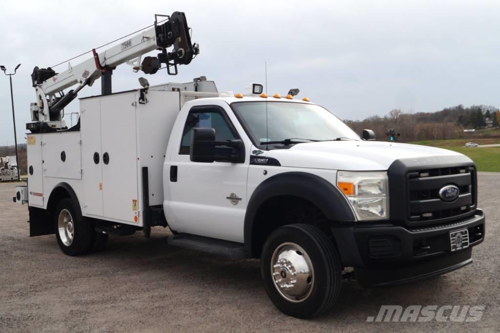 Ford F 550 XL SD Track mounted cranes