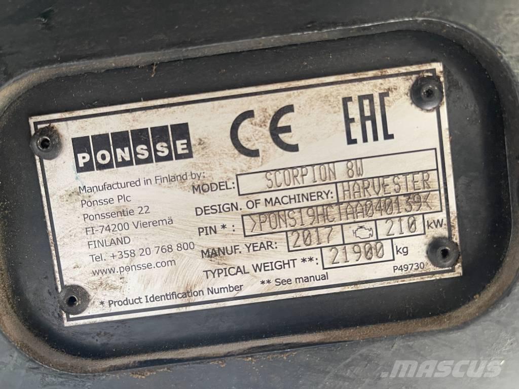 Ponsse Scorpion Harvesters