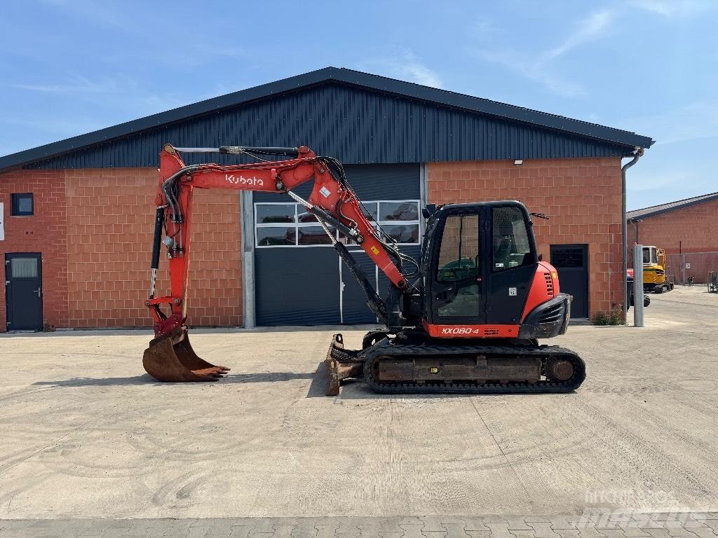 Kubota KX 080-4 Mini excavators  7t - 12t