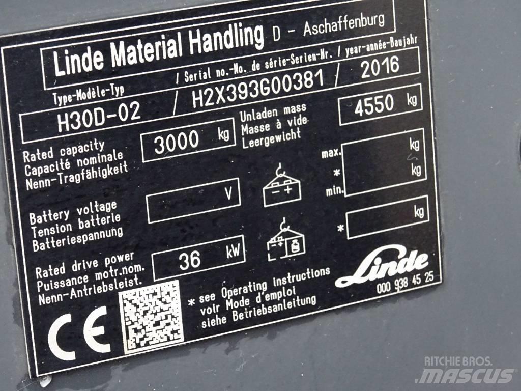 Linde H30D-02 Diesel trucks