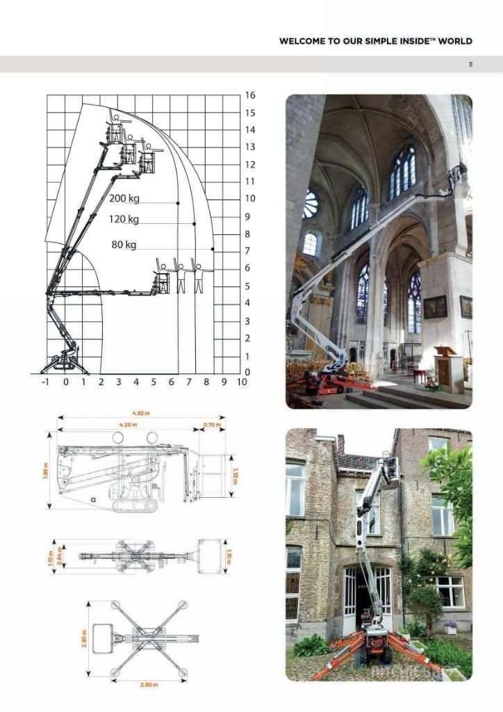 EasyLift R 160 Articulated boom lifts