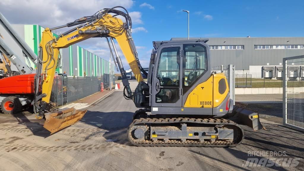 XCMG XE 80 E Mini excavators  7t - 12t