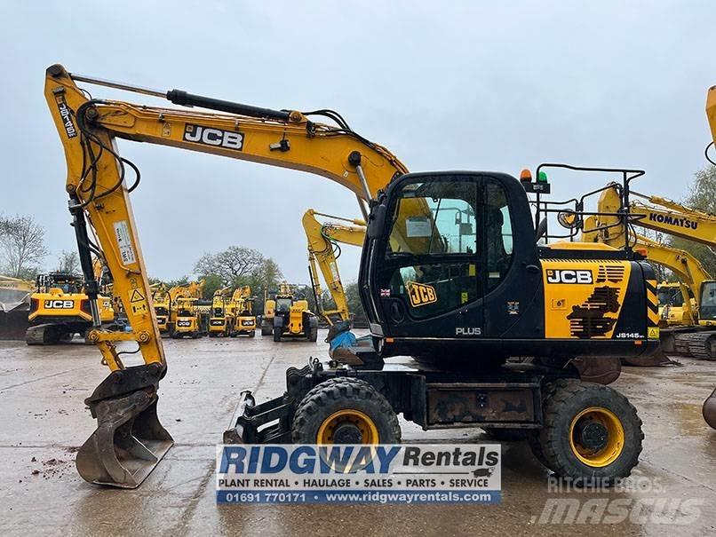 JCB JS 145 W Wheeled excavators