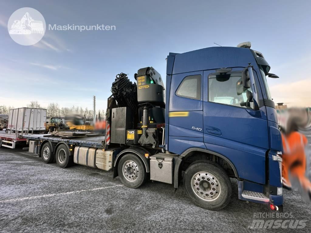 Volvo FH 540 Truck mounted cranes