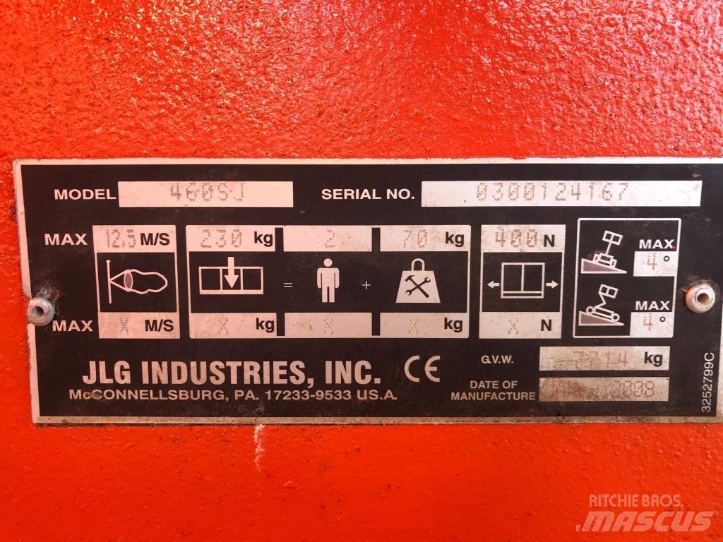 JLG 460 SJ Telescopic boom lifts