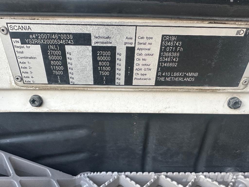 Scania R 410 Transport vehicles