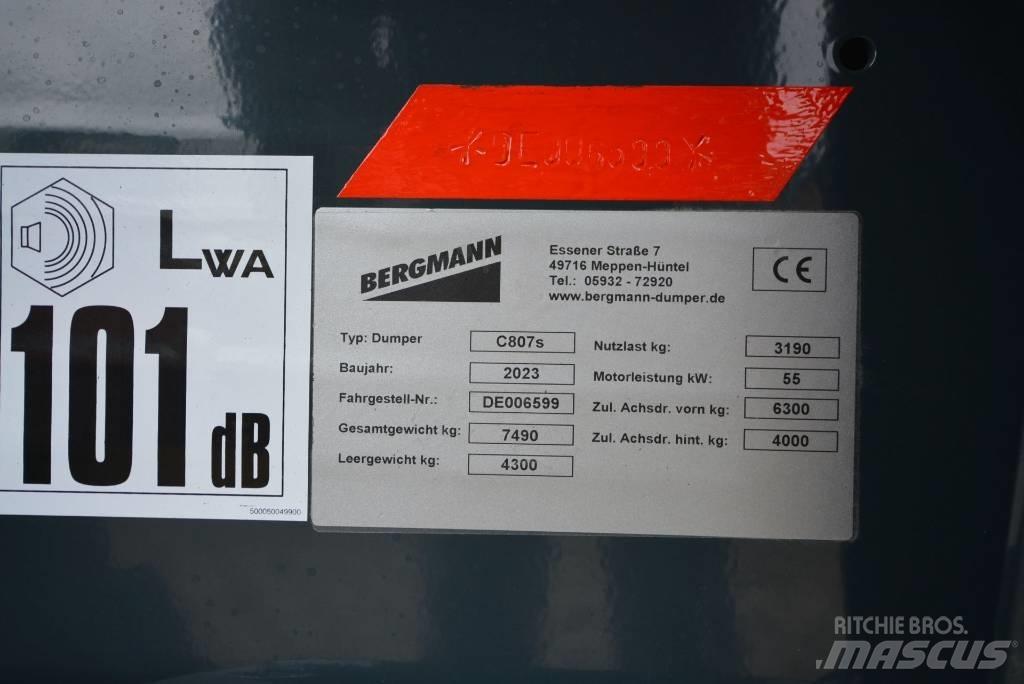 Bergmann C 807 s Articulated Haulers