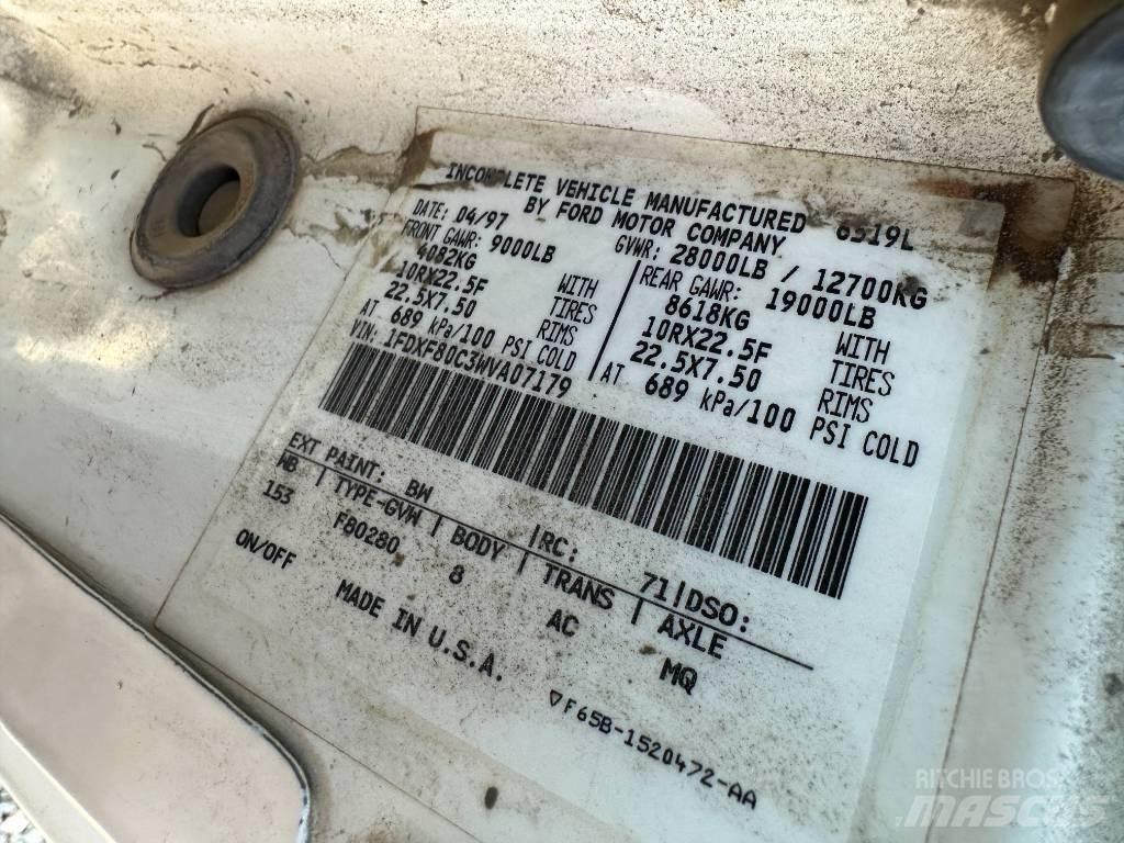Ford F 800 Water bowser