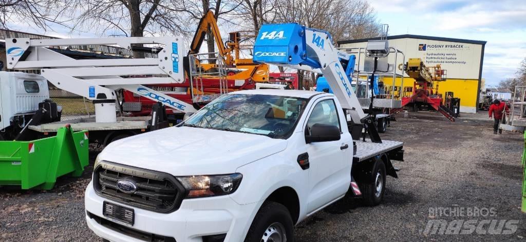 Socage 14A Truck mounted platforms