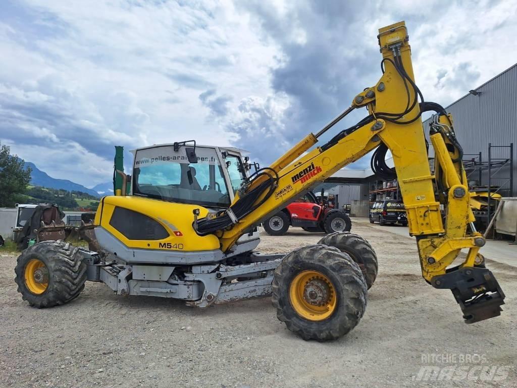 Menzi Muck M540 Special excavators