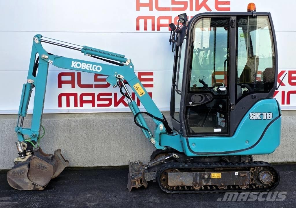 Kobelco SK 18 Mini excavators < 7t (Mini diggers)