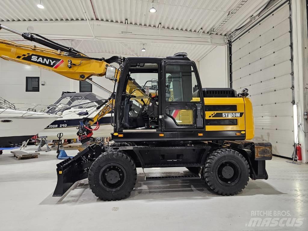 Sany SY 155 W Wheeled excavators