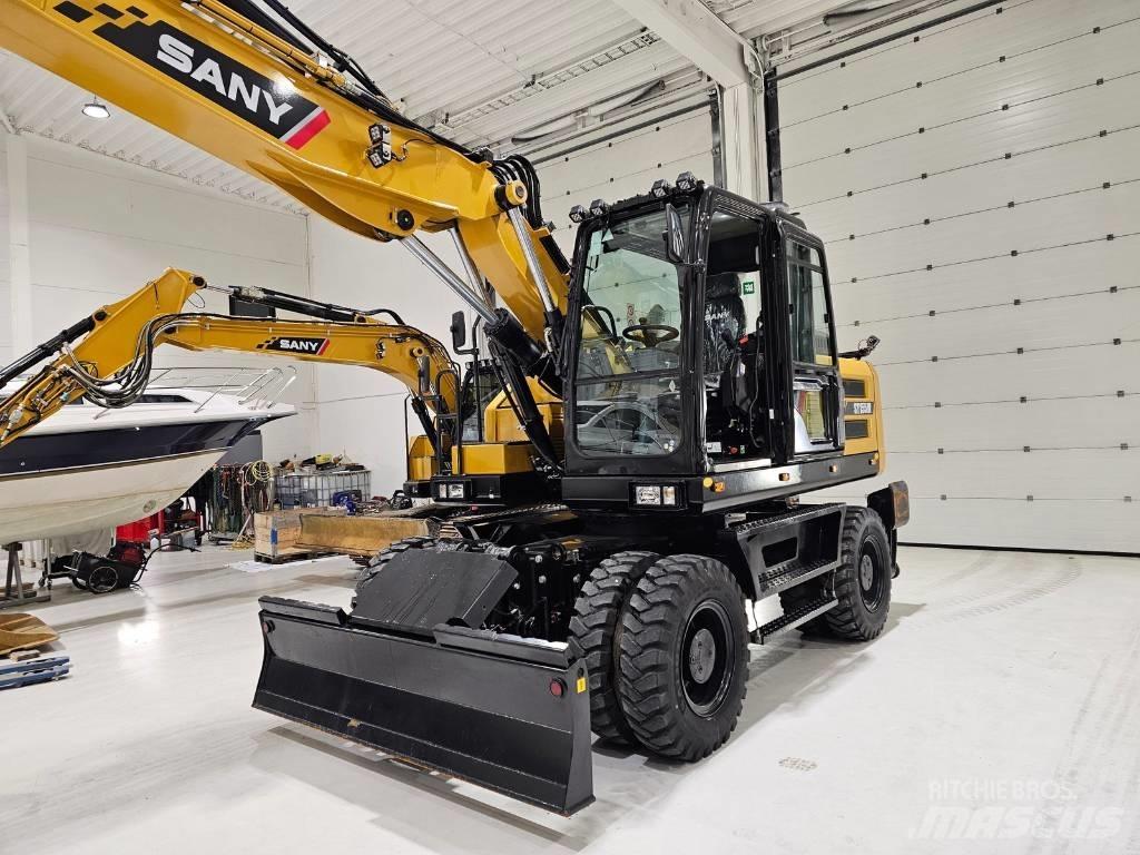 Sany SY 155 W Wheeled excavators