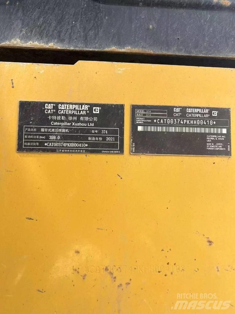 CAT 374 Crawler excavators