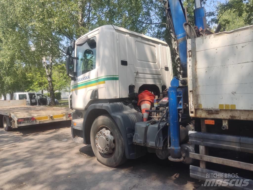 Scania P310 Truck mounted cranes