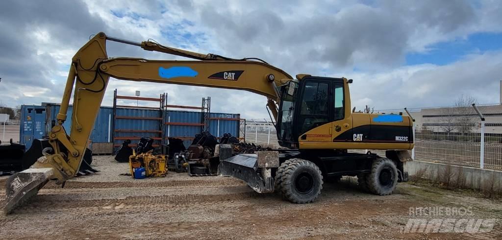 CAT M 322 C HCR Wheeled excavators