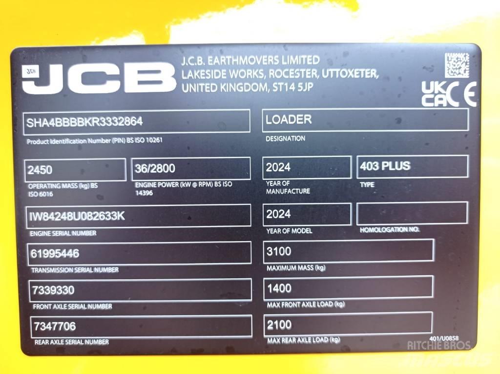JCB 403 Multi-purpose loaders