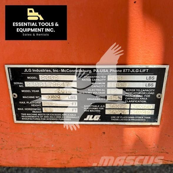 JLG 800S Telescopic boom lifts