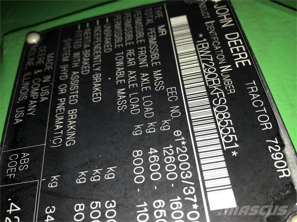 John Deere 7290R Tractors