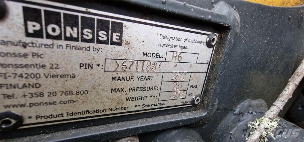 Ponsse Ergo 8wd Harvesters