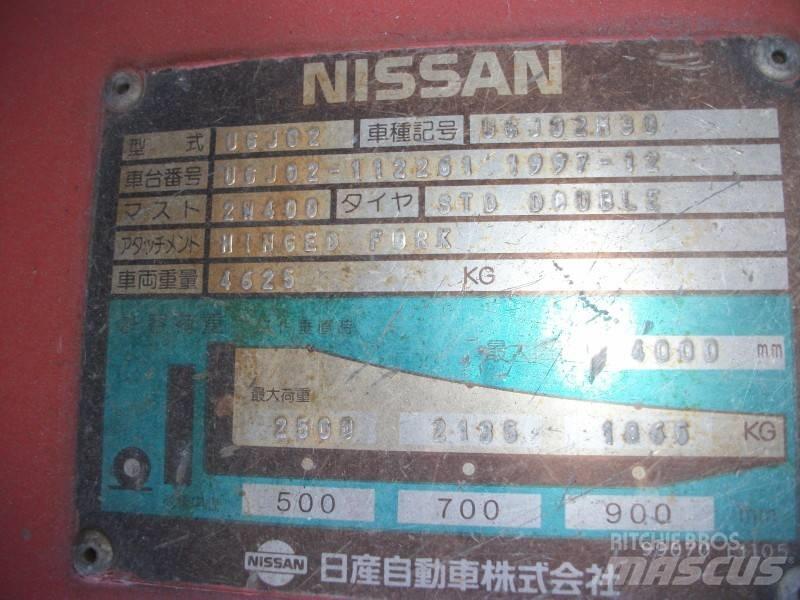 Nissan UGJ02M30 LPG trucks