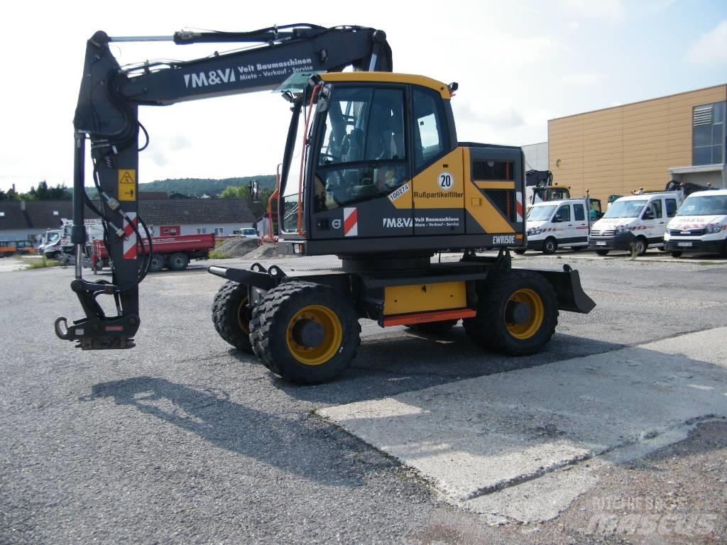 Volvo EWR 150 E Wheeled excavators