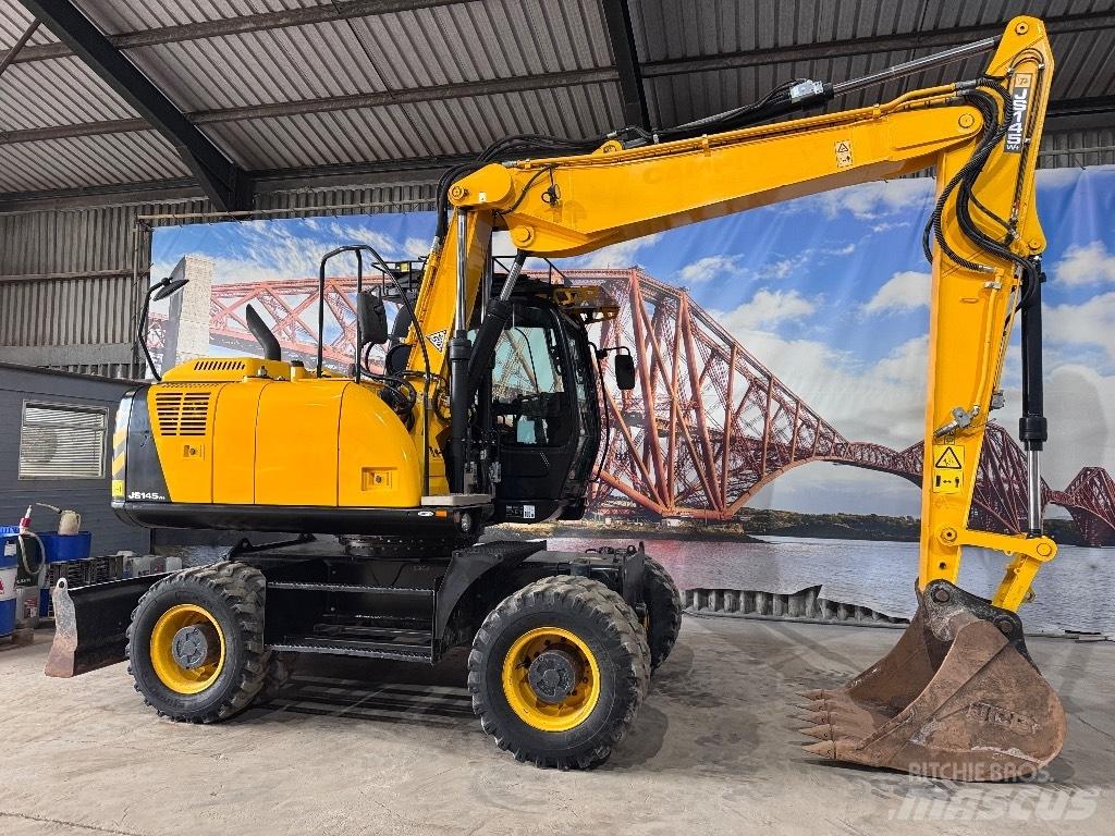 JCB JS 145 W Wheeled excavators