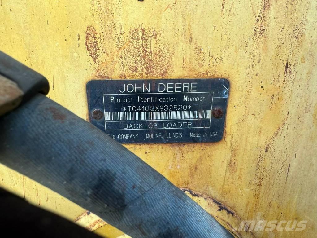 John Deere 410G Backhoe