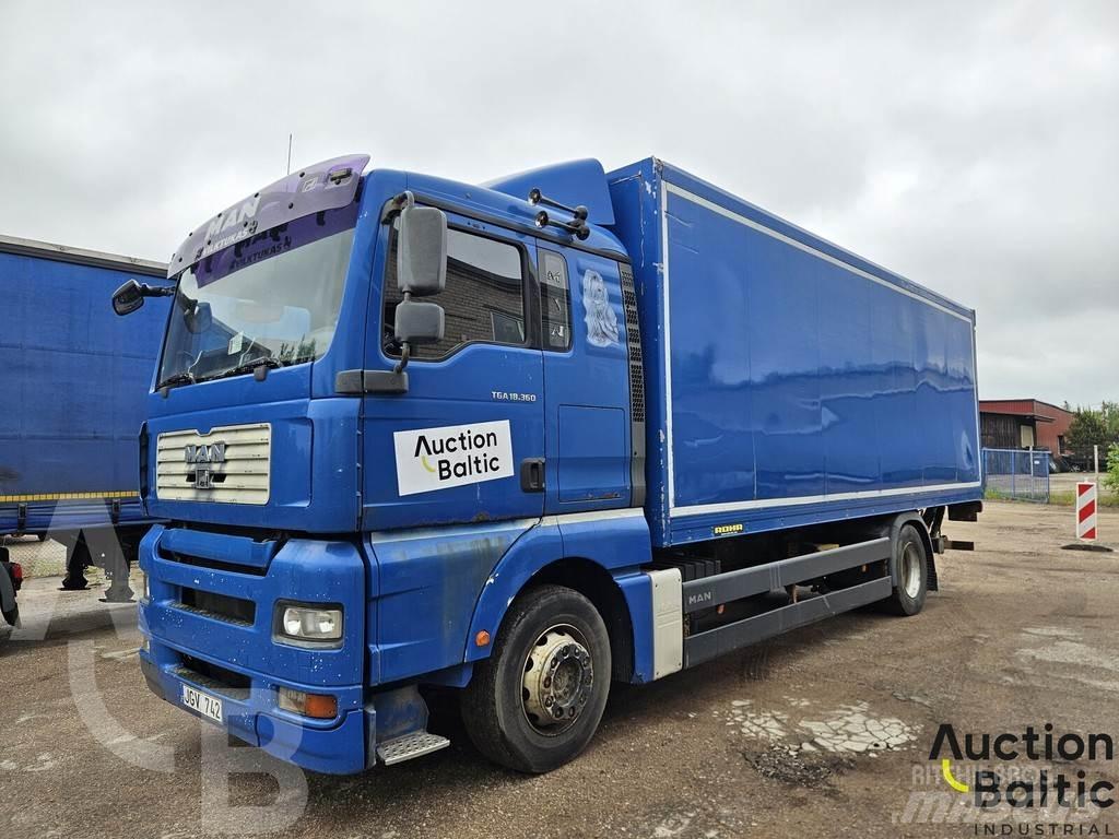 MAN TGA18.360 Box trucks