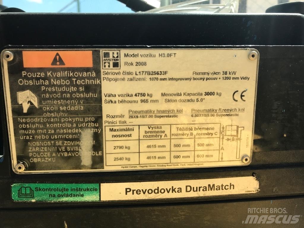 Hyster H 3.00 FT LPG trucks