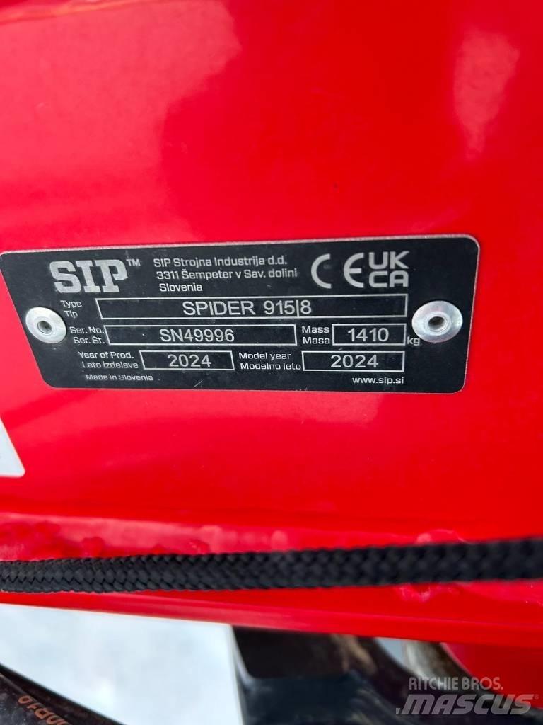 SIP Spider 915/8 Rakes and tedders