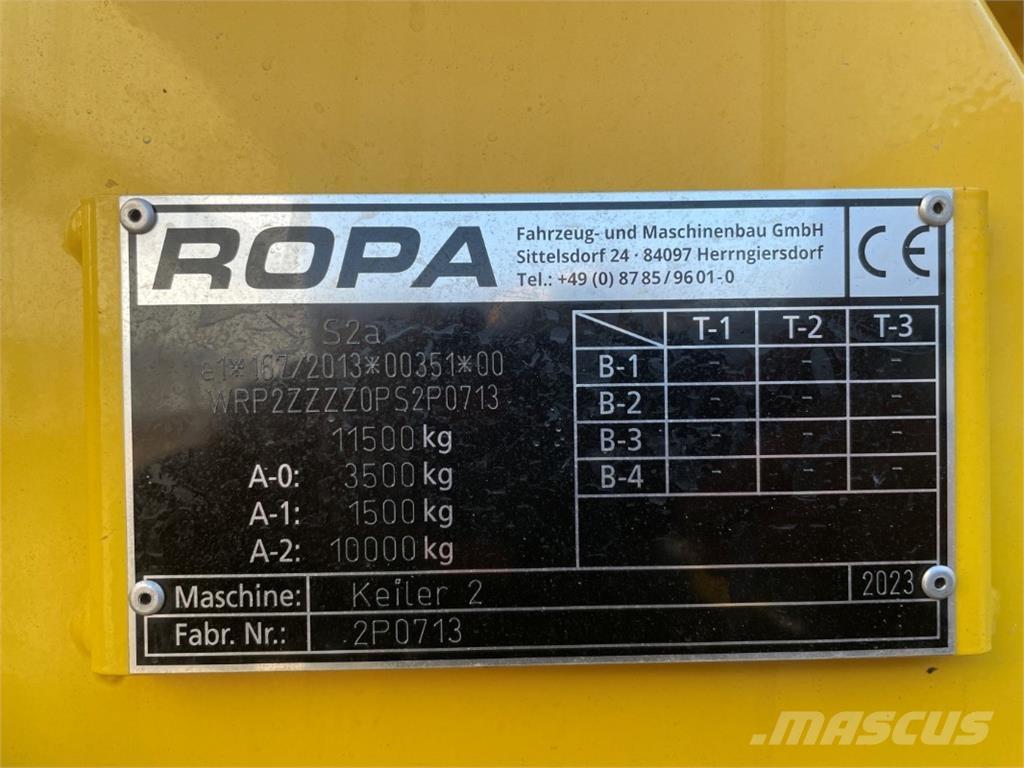 Ropa KEILER 2 Potato harvesters