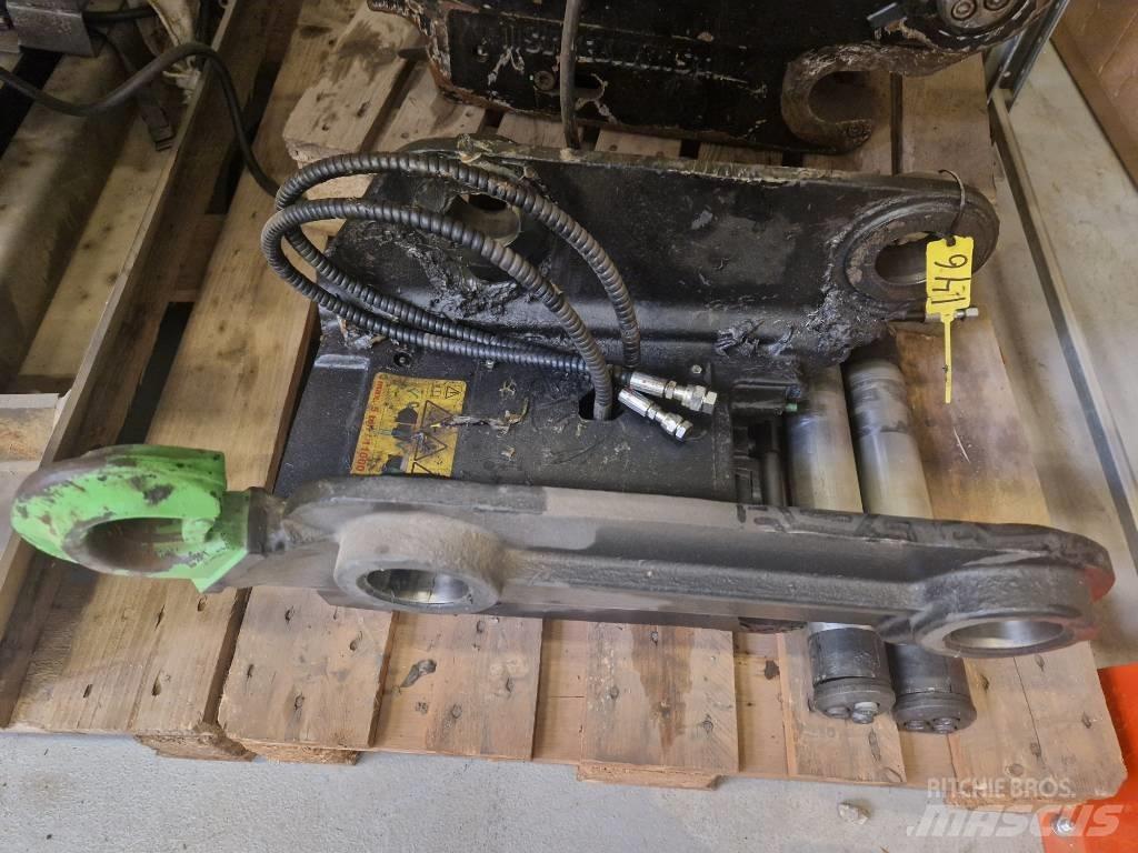 Steelwrist QCS50 Booms and arms